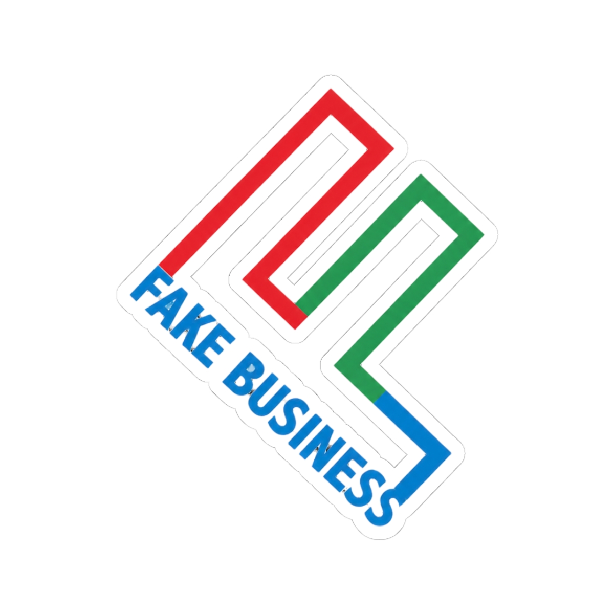 Fake Business / Parody Comedy Podcast / Gift for Comedy Lovers / Pun / Yes or Yes / Bubble-free stickers
