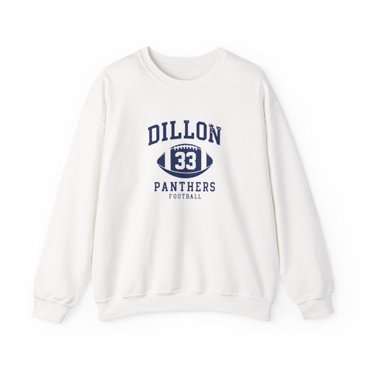 Dillon 33 Football Retro Sports DT Novelty Crewneck